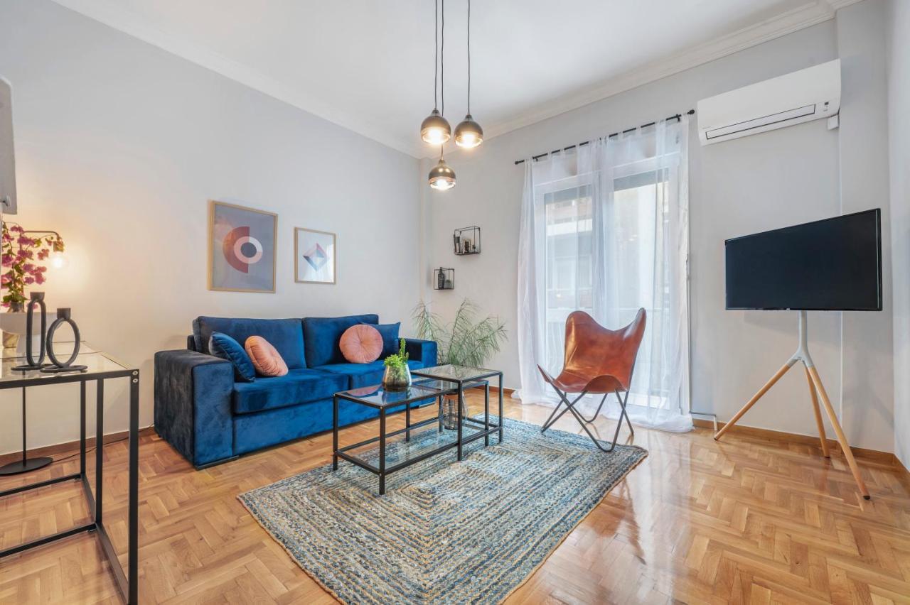 Luxury 2 Bdroom Apt- Megaro Mousikis Athén Kültér fotó